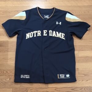 Under Armour Black and Gold Men's Jersey